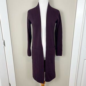 Babaton Deep Purple and Heather Gray Sweater
